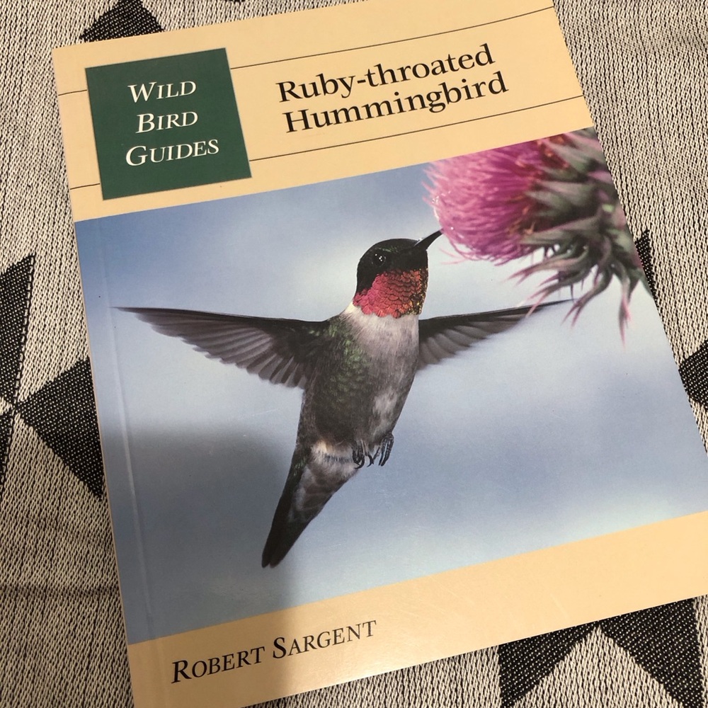 Wild Bird Guides Ruby-throated Hummingbird Book